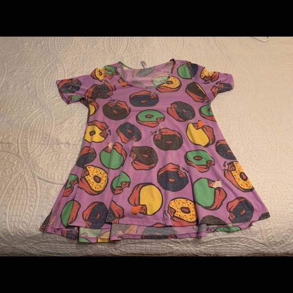 LuLaRoe Tops - Lularoe Perfect T, doughnuts!